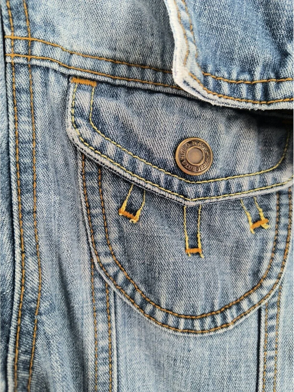 Old Navy Girls XXL Jean Jacket 022